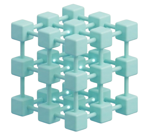 Cube réseau 3D